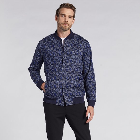 GRAZIANO Luxe Baseball Jacket - Picture 3 of 4